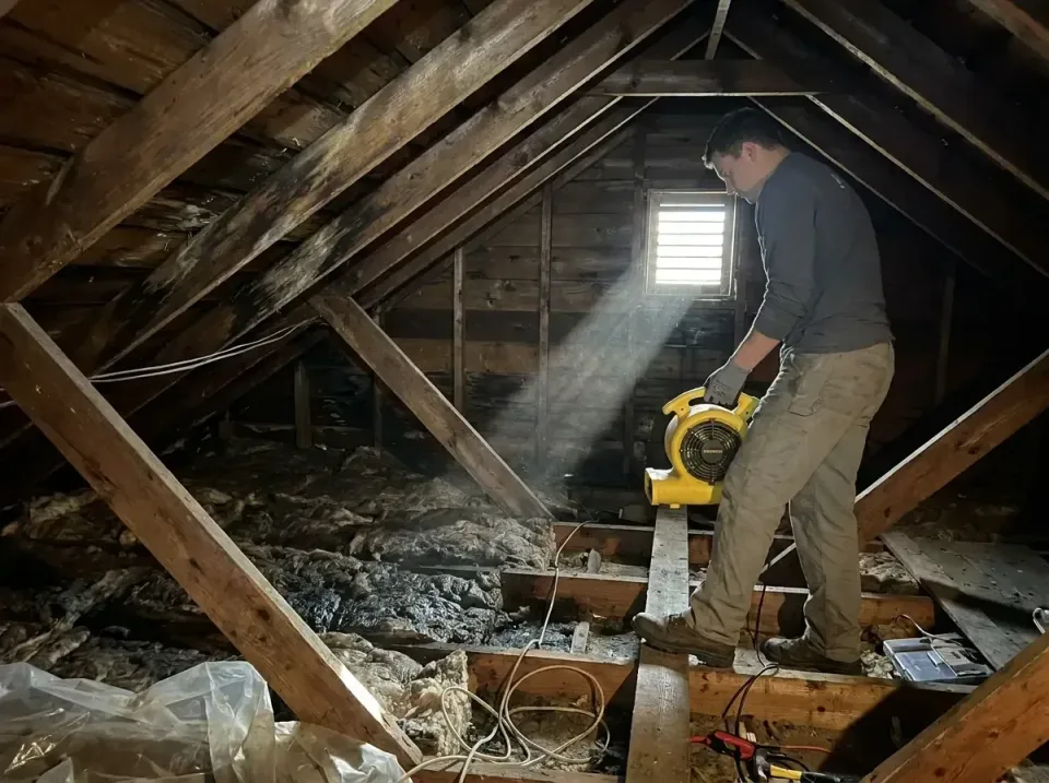 attic-water-damage-drying-proc-007 — frequently asked questions, Emergency Water Extraction & 24/7 Flood Response in Lafayet…